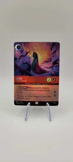Disney Lorcana TCG: Elsa Concerned Sister 215/204 Epic Winterspell - NM - Image 1