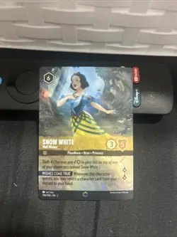 Disney Lorcana Snow White Well Wisher 206/204 Enchanted Holofoil English - Image 3