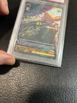Weiss Schwarz Project Sekai Kagamine Len PJS/S91-059SSP SSP Foil Signed PSA 10 - Image 4