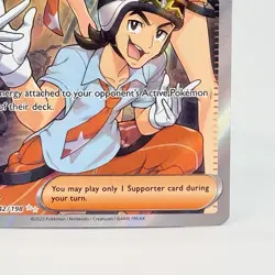 Team Star Grunt 242/198 Scarlet & Violet Base Full Art Trainer Pokemon Card NM - Image 4