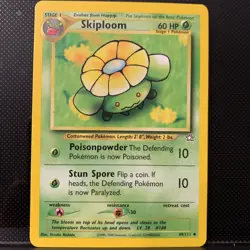 Skiploom Pokemon Card TCG 49/111 Neo Genesis Regular Unlimited NM Atsuko Nishida - Image 1