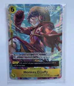 Monkey.D.Luffy (Illustration Box Vol.3) OP07-109 One Piece Promo Card- SEALED - Image 1
