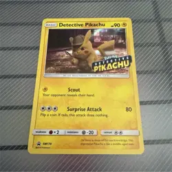 Pokemon Detective Pikachu SM170 Promo Stamped Holo Card Sm Set English - Image 1