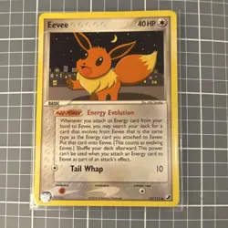 Pokemon Eevee EX Unseen Forces Regular Common 55/115 Basic 40 HP English Card - Image 1