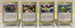 Pokemon Ball 4 Card lot Dusk 80/100, Luxury 86/100, Poke 113/12, Quick 86/100 LP - Image 1