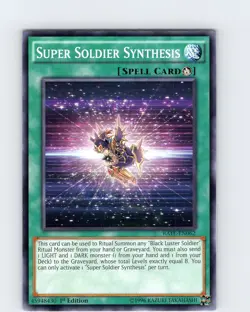 Yu-Gi-Oh TCG Super Soldier Synthesis RATE-EN062 1st Edition Common Card NM - Image 1
