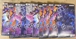 Gundam Card Game Steel Requiem GD03 Lot Of 10 Sleeved Booster Packs English Nee - Image 1