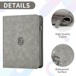 1024 Pocket Card Binder,16 Pocket Trading Card Binder，Side Loading Collectible C - Image 3