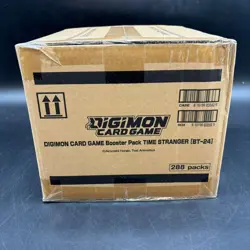 DIGIMON CARD GAME: Time Stranger Booster Box BT24 English 12 Box Sealed Case - Image 1
