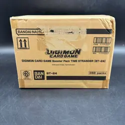 DIGIMON CARD GAME: Time Stranger Booster Box BT24 English 12 Box Sealed Case - Image 4
