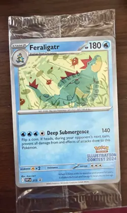 2024 Pokemon Illustration Contest Sealed Promo 3 Card Pack New - Image 1
