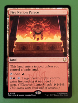 MTG: Avatar the Last Airbender (TLA) 0268 - Fire Nation Palace - Image 1