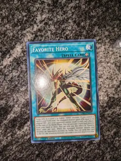 Favorite Hero LDS3-EN114 Equip Spell Common 1st Edition Near Mint Yugioh! - Image 1