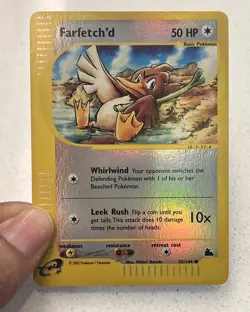 Farfetch’d 55/144 Reverse Holo Skyridge 2003 Pokemon English LP/NM - Image 3