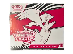 Pokemon TCG: Scarlet & Violet - WHITE FLARE Elite Trainer Box FACTORY SEALED ETB - Image 1