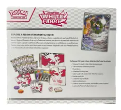 Pokemon TCG: Scarlet & Violet - WHITE FLARE Elite Trainer Box FACTORY SEALED ETB - Image 3