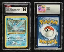Articuno Holo Pokemon TCG Classic Blastoise Deck (CLB) CGC 10 Gem Mint - Image 3