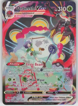 Pokemon TCG Orbeetle VMAX Ultra Rare Lost Origin Trainer Gallery TG13/TG30 - Image 1
