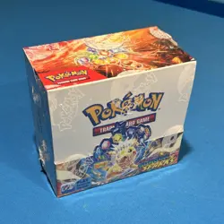 Pokemon TCG Scarlet & Violet Surging Sparks Booster Box English Pikachu - Image 1