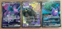 Team Rocket's Nidoking ex Crobat ex Mabosstiff ex LOT OF 3x Pokemon - Image 1