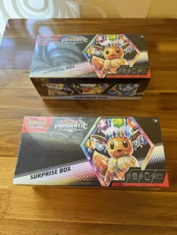 Pokemon TCG Prismatic Evolutions Surprise Box SEALED NEW (Lot of 2) - Image 1
