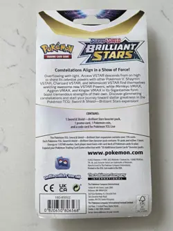 Pokemon TCG Brilliant Stars Blister Eevee Promo Sealed. Charizard Pack Art. - Image 3