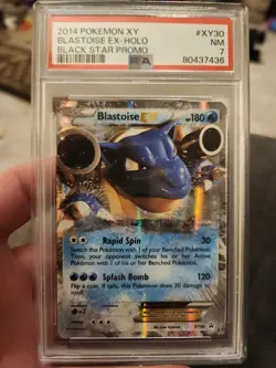 Pokemon TCG Blastoise XY Black Star Promos XY30 Holo Promo - Image 1
