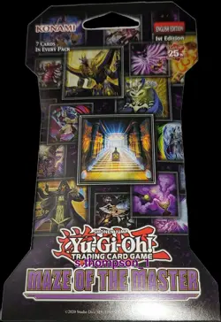 Yu-Gi-Oh Yugioh! TCG New Maze of the Master Blister Pack x1 Fast Ship - Image 1