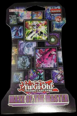 Yu-Gi-Oh Yugioh! TCG New Maze of the Master Blister Pack x1 Fast Ship - Image 3