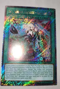 YuGiOh! TCG - Sky Striker Mobilize Linkage! - Platinum Secret Rare - RA03-EN274 - Image 1