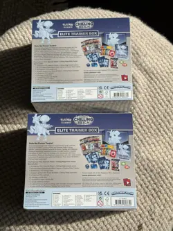 Pokemon TCG: Chilling Reign ETBs set of 2 (Factory Sealed) - Image 3