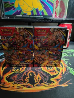 Pokemon TCG Mega Evolutions Booster Bundles, Factory Sealed (Lot Of 2) - Image 1