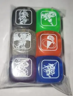 Yu-Gi-Oh! Battles of Legend Chapter 1 (BLC1) - 6 Dice complete Set - Image 1