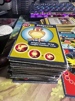 Lot Of 100 Pokemon 1999 Burger King PokeTrivia Original 151 - Image 2