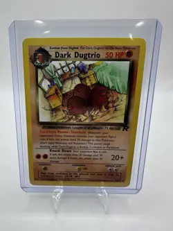 Dark Dugtrio 23/82 - Team Rocket Set - Vintage - Pokemon TCG - Image 3