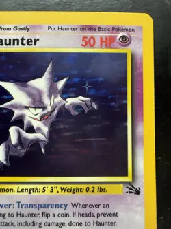 Pokemon Haunter 6/62 Holo Fossil Unlimited (LP+) - Image 3