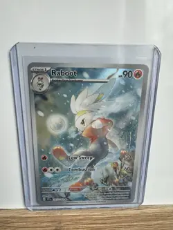 Raboot 147/142 Illustration Rare Stellar Crown Pokemon - Image 1