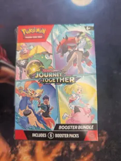 Pokemon TCG Journey Together Booster Bundle SEALED - 6 Booster Packs - Image 1