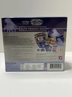 Chilling Reign Elite Trainer Box, ETB, SEALED, BRAND NEW, POKEMON TCG - Image 3