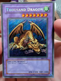 Yu-Gi-Oh! Thousand Dragon MRD-143 Metal Raiders Unlimited NM - Image 1