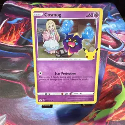 Pokemon Cosmog Celebrations 013/025 Holo Rare Basic English Card - Image 1