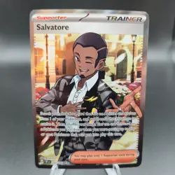 Salvatore 202/162 Pokemon Card - SV05: Temporal Forces - NM - Image 1
