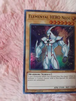 Yu-Gi-Oh! Elemental HERO Neos Shadows in Valhalla SHVA-EN031 1st Edition Card - Image 2