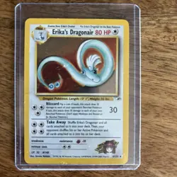 Erika's Dragonair 4/132 Gym Heroes Holo Rare 2000 WOTC Pokemon Card - Image 3