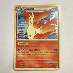 Pokemon Rapidash 8/102 Triumphant Holo Rare Stage 1 90 HP 2010 English Card - Image 1