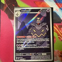 Pokemon 2024 Shrouded Fable Dusknoir Illustration Rare Holo Card 070/064 - Image 1