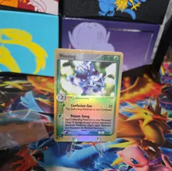 Weezing 24/109 Ruby and Sapphire Reverse Holo Pokemon Card Played - Image 3