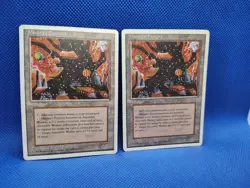 Mishra's Factory Set of 2 Cards 4th Edition 1995 Magic the Gathering MTG VG - Image 1
