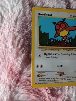 2000 Pokemon Hoothoot 60/111 Neo Genesis Rare Vintage Card TCG - Image 2