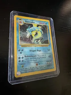 Gyarados - 6/102 - Pokemon Base Set Unlimited Holo Rare Card WOTC - Image 2